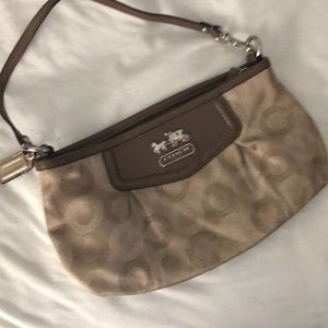 Coach wristlet lightly worn